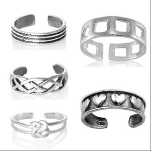 Sterling Silver Toe Ring